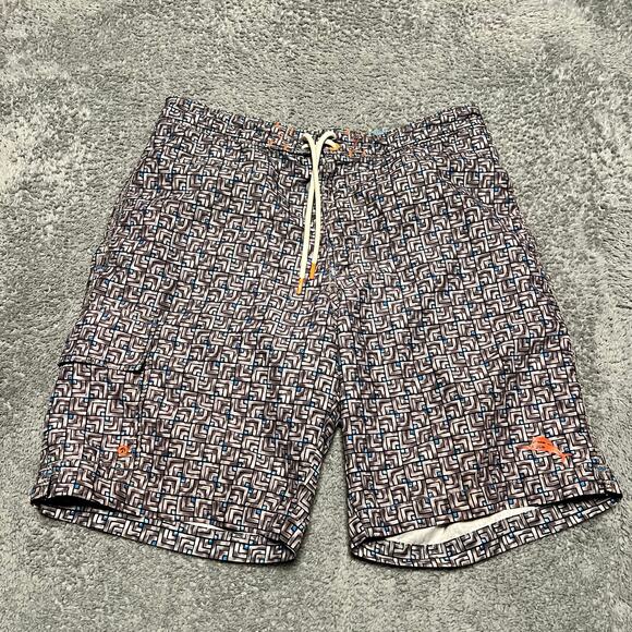 Tommy Bahama Swim Trunks Mens Medium Mesh Lined Shorts - Picture 1 of 11
